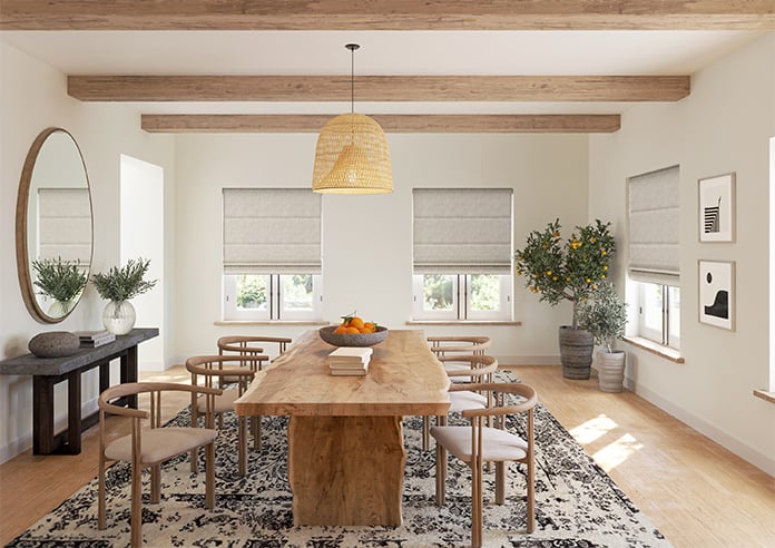 Foxford, Romney - Motorised Roman Blind - Image 8